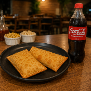 Combo 2 Pasteis Especiais + Refrigerante 600ml