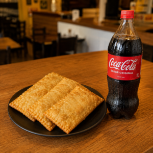 Combo 3 Pasteis Especiais + Refrigerante 1L