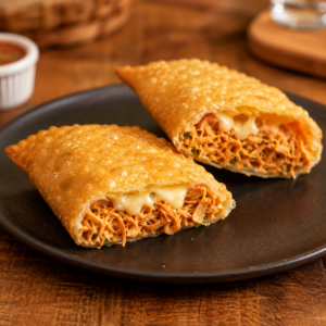 Pastel de Frango com Queijo