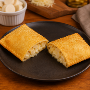 Pastel de Palmito e Queijo